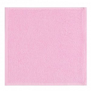 Набор махровых декоративных салфеток розовый, 2шт., 340 г/м2, 30х30 см