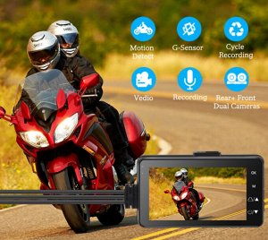 Мото видеорегистратор Motorcycle Recorder HD