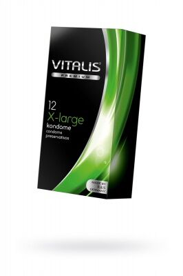 Презервативы VITALIS PREMIUM № 12 x-large - увеличенного размера (ширина 57 мм)