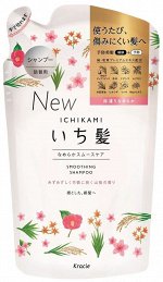 Шампунь Kracie Ichikami с экстрактом сакуры, сменный блок