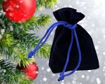 Подарочный мешочек бархатный (8.5*6.5см)