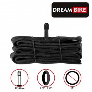 Камера 12"x1,75-1.95" Dream Bike, AV 35 мм, бутил, картонная коробка