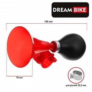 Клаксон Dream Bike, цвет красный