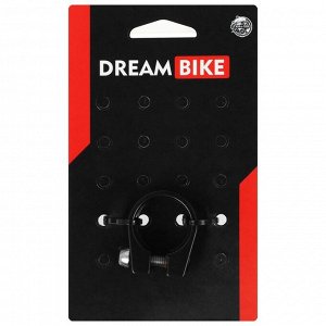 Хомут подседельный Dream Bike 25,4 цвет чёрный