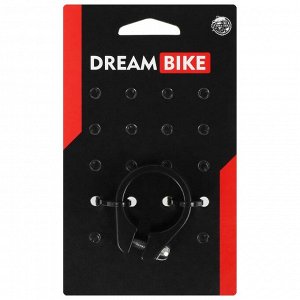 Хомут подседельный Dream Bike 31,8 цвет чёрный