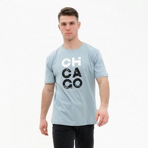 Футболка мужская, цвет светло-серый