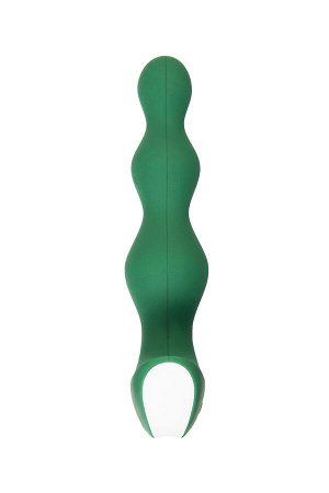Анальная виброелочка Satisfyer Lolli-Plug 2 Satisfyer, силикон, зеленый, 11 см