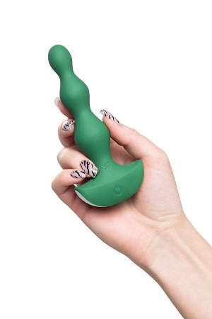 Анальная виброелочка Satisfyer Lolli-Plug 2 Satisfyer, силикон, зеленый, 11 см