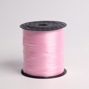 Лента упаковочная розовая, микс, 5 мм х 225 м