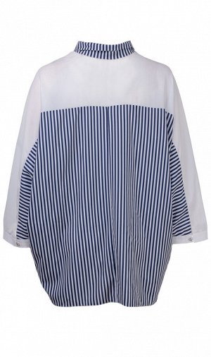 Рубашка женская в полоску 252897, размер 58