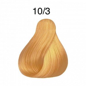 Крем-краска для волос Ammonia-Free 10/3 яркий блонд золотистый, Londa Professional, 60мл