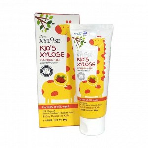 Зубная паста 'Hanil' с экстрактом клубники для детей 'XYLOSE KID'S Xylose Strawberry'60гр