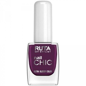РУТА Лак для ногтей Nail Chic №17 спелая слива 8,5мл