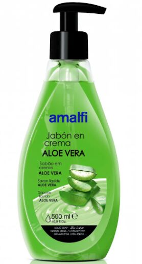 AMALFI Мыло 500мл жидкое для рук "Aloe Vera",Алоэ Вера