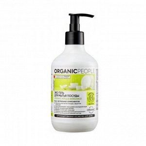 Эко-гель для мытья посуды Apple&Bergamot, Organic People Icea, 500мл