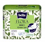 Прокладки женские Bella Flora Green Tea (10 шт.)