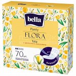 Прокладки женские Bella, Panty FLORA Tulip ежедневные с ароматом тюльпана по 70 шт.