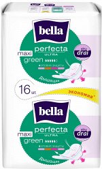 Прокладки ультратонкие Bella Perfecta Ultra Maxi Green (16 шт.)