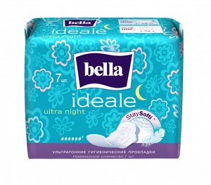 Прокладки супертонкие Bella Ideale Ultra Night StaySofti (7 шт.)
