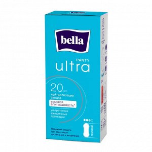Прокладки ежедневные Bella Panty Ультратонкие женские гигиенические ultra normal по 20 шт.