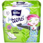 Супертонкие гигиенические прокладки Bella for teens Relax Deo (10 шт.)