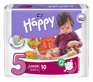 Подгузники для детей bella baby Happy, Junior (12-25 кг), 10 шт.