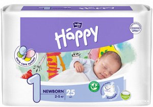 Подгузники для детей "bella baby Happy" Newborn 25шт