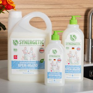 SYNERGETIC антибактериальное крем-мыло «Кокосовое молочко» 500мл