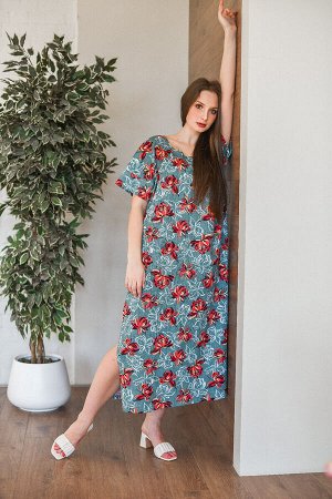 Платье женское "Летний сад"