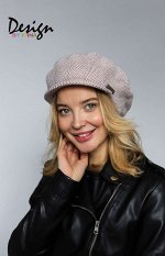 Женская кепи с козырьком ЭСМИ (беж)