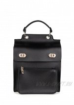 Модель №V120 | кожзам | гладкий | черный | Р848-1 | 30090
