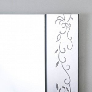 Зеркало «Оливия», настенное, с полкой, 60x80 см