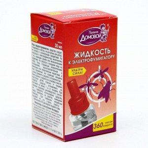 Дополнительный флакон-жидкость от комаров "Домовой Прошка", 45 ночей