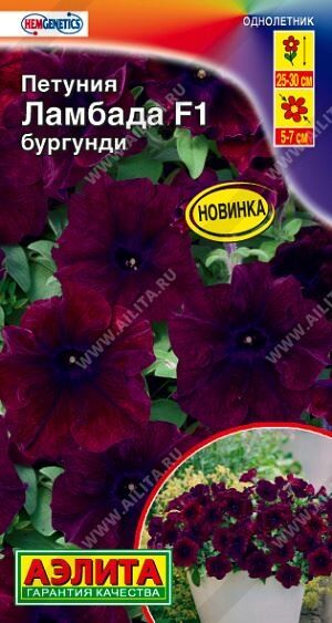 Петуния Ламбада Бургунди F1 (Код: 88395)