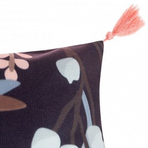 Чехол на подушку с кисточками Этель «Флора», 43х43 см