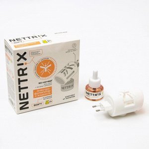 Комплект "Nettrix" Soft, фумигатор+жидкость, детский, 30 ночей