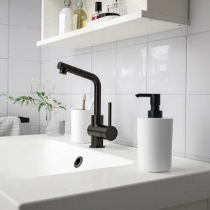 IKEA / STORAVAN, набор для ванной из 3-х предметов, белый