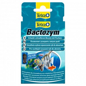 Tetra Bactozym средство для биологического запуска аквариума 10 капсул