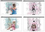 Папка на гибкой молнии А4 54925 ZIP Dreamy Girls ассорти Erich Krause {Россия}