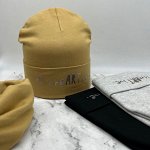 Комплект шапка + снуд (подросток)