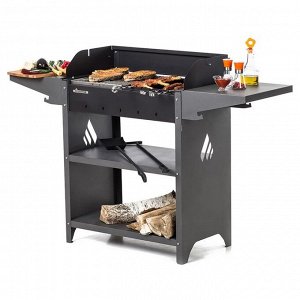 Мангал Family Standart Grill FSG2000, 133.2x39.4x89.5 см, 2 мм, крышка, боковые полки