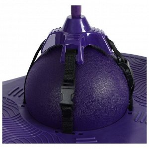 Тренажер для прыжков, детский, цвет фиолетовый + насос в комплекте