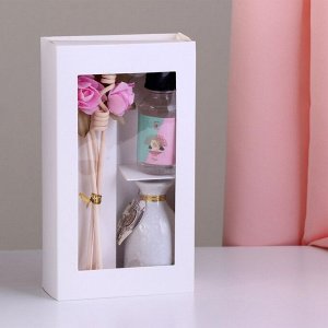 Набор подарочный "Прованс": ваза керамическая,аромамасло роза,декор, "Богатство Аромата"