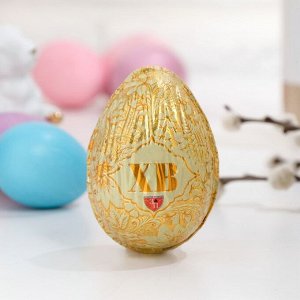 Яйцо шоколадное «Пасхальное», расписное, 30 г