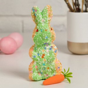 Набор декора  Кролик, морковка, яйцо. (7*15см)
