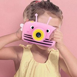 Детский фотоаппарат Children&#039;s Fun Camera Пчелка