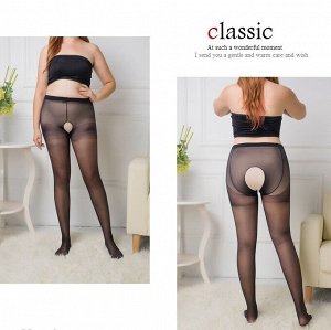 Колготки большого размера гладкие с доступом (SIZE+) / арт. 21031-47
