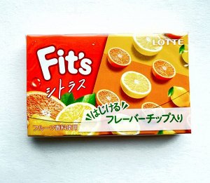 Резинка жевательная FIT`S  MIX апельсин , лимон