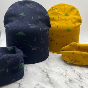Комплект шапка + снуд