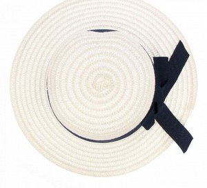 Шляпа Состав:  capron, polyester
Ширина поля:  8,5 см.
Диаметр шляпы:  34 см.
Высота тульи:  10 см.
Аксессуар:  лента.